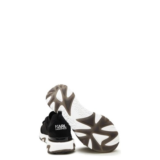 Karl Lagerfeld Skórzane sneakersy BLAZE Monogram KC Knit Mix Karl Lagerfeld 40 Gomez Fashion Store