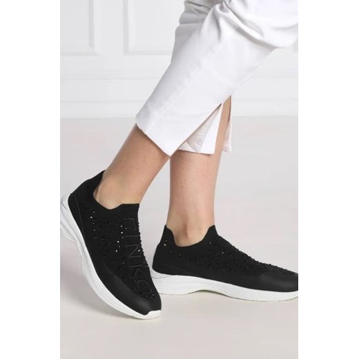 Buty sportowe damskie Pinko sneakersy z tworzywa sztucznego