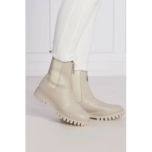 Workery damskie Tommy Hilfiger z tworzywa sztucznego bez zapięcia casual