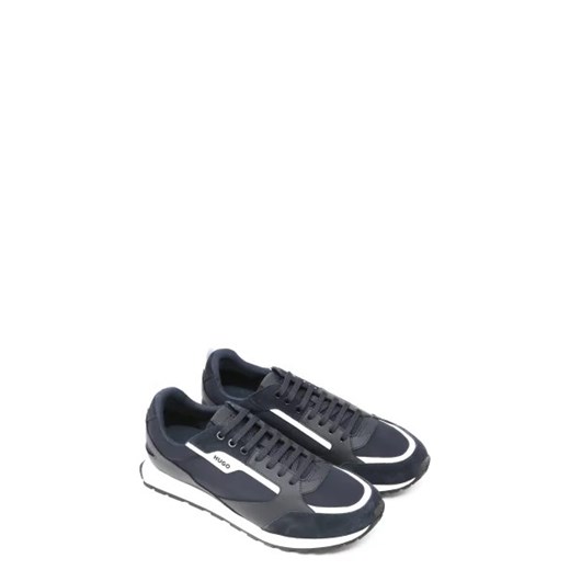 HUGO Sneakersy Icelin_Runn_nypu | z dodatkiem skóry 44 okazyjna cena Gomez Fashion Store