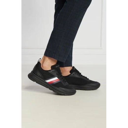 Tommy Hilfiger Sneakersy MODERN RUNNER STRIPES KNIT Tommy Hilfiger 40 wyprzedaż Gomez Fashion Store