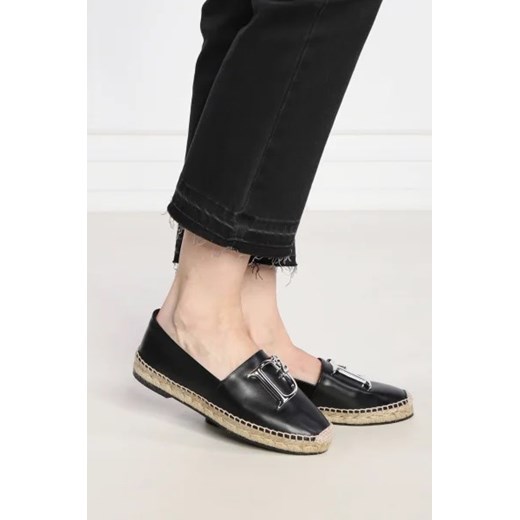 Dsquared2 Skórzane espadryle Dsquared2 36 wyprzedaż Gomez Fashion Store