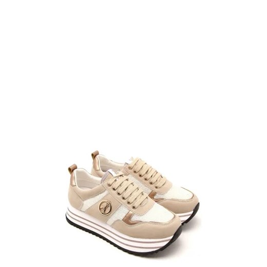 Patrizia Pepe Sneakersy | z dodatkiem skóry Patrizia Pepe 36 wyprzedaż Gomez Fashion Store