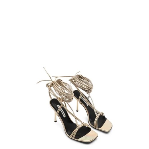 Karl Lagerfeld Skórzany sandały na szpilce GALA Shimmer Longlace Karl Lagerfeld 38 Gomez Fashion Store okazja