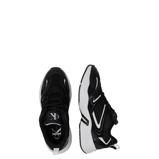 CALVIN KLEIN JEANS Sneakersy RETRO TENNIS | z dodatkiem skóry 38 Gomez Fashion Store okazyjna cena