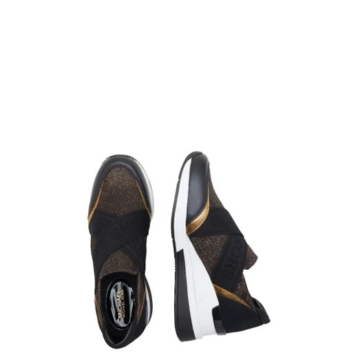 Michael Kors Sneakersy TEXTILE TEXTILE FLOCKED | z dodatkiem skóry Michael Kors 38 Gomez Fashion Store