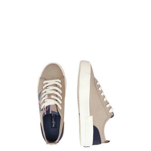Pepe Jeans London Trampki ALLEN FLAG | z dodatkiem skóry 43 okazja Gomez Fashion Store