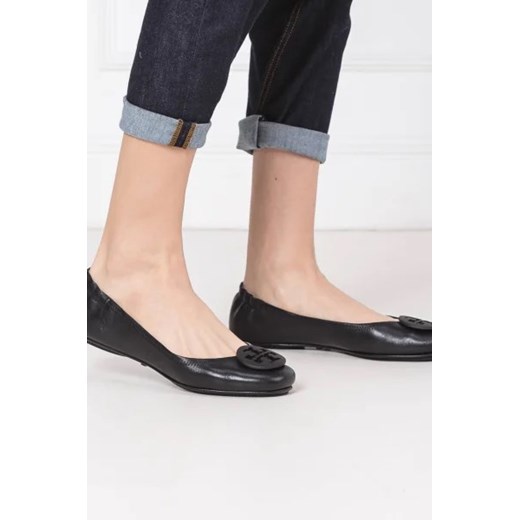 Balerinki Tory Burch letnie z gumy