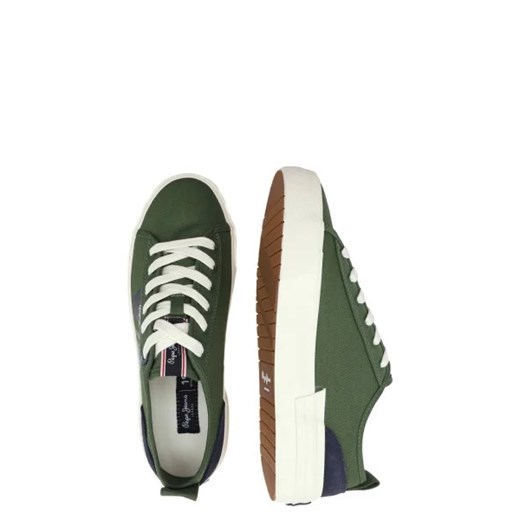 Pepe Jeans London Trampki ALLEN FLAG | z dodatkiem skóry 40 promocja Gomez Fashion Store