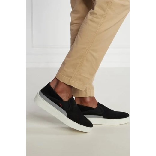 HUGO Skórzane slip on Evan Slon sdhc 41 Gomez Fashion Store wyprzedaż