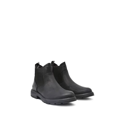 Buty zimowe męskie UGG bez zapięcia eleganckie z tworzywa sztucznego 