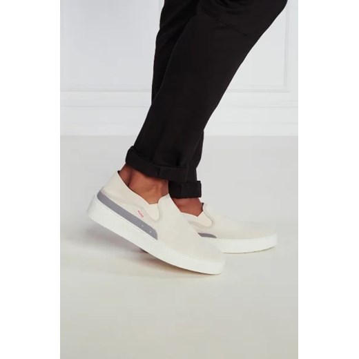 HUGO Skórzane slip on Evan Slon sdhc 43 wyprzedaż Gomez Fashion Store