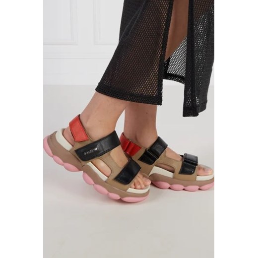 Pinko Skórzane sandały Pinko 40 okazyjna cena Gomez Fashion Store