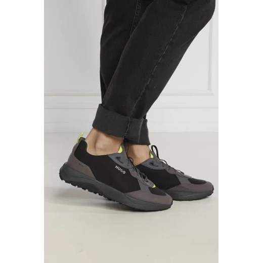 Buty sportowe męskie Hugo Boss z tworzywa sztucznego