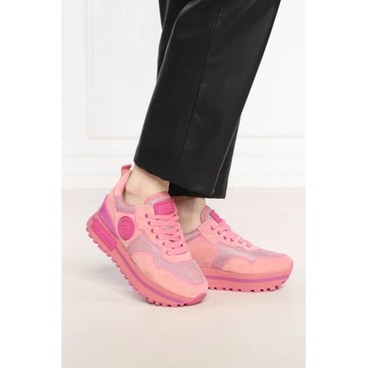 Liu Jo Sneakersy MAXI WONDER 52 | z dodatkiem skóry Liu Jo 38 Gomez Fashion Store okazja