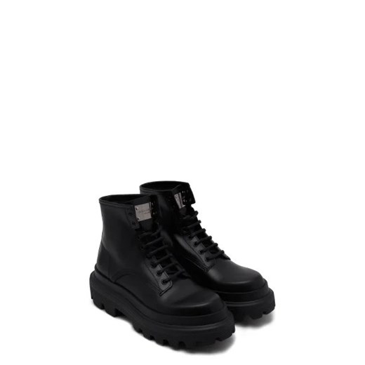 Buty zimowe męskie Dolce & Gabbana na zimę wiązane 