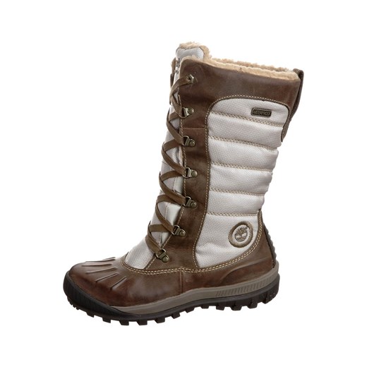 Timberland MOUNT HOLY Śniegowce taupe/light brown zalando szary skóra