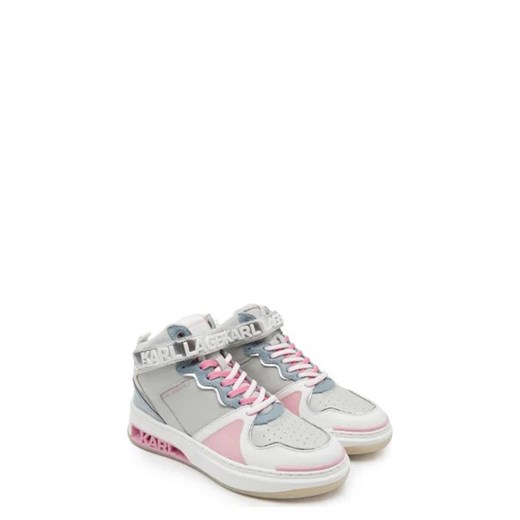 Buty sportowe damskie Karl Lagerfeld sneakersy z tworzywa sztucznego