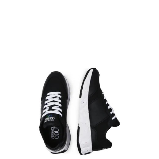 Buty sportowe męskie Versace Jeans sznurowane z tkaniny