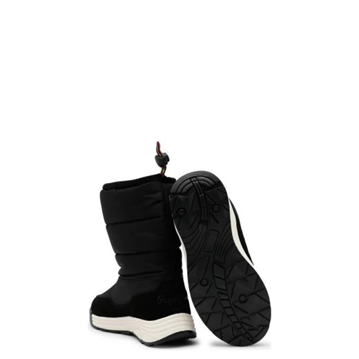 Buty zimowe dziecięce Pepe Jeans skórzane śniegowce 