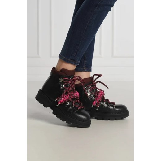 Pinko Skórzane botki ZENZERO SCARPA Pinko 35 promocyjna cena Gomez Fashion Store