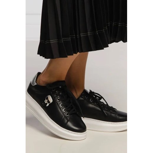 Karl Lagerfeld Skórzane trampki ICONIC Karl Lagerfeld 37 okazja Gomez Fashion Store