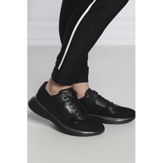 Buty sportowe męskie BOSS HUGO z tkaniny