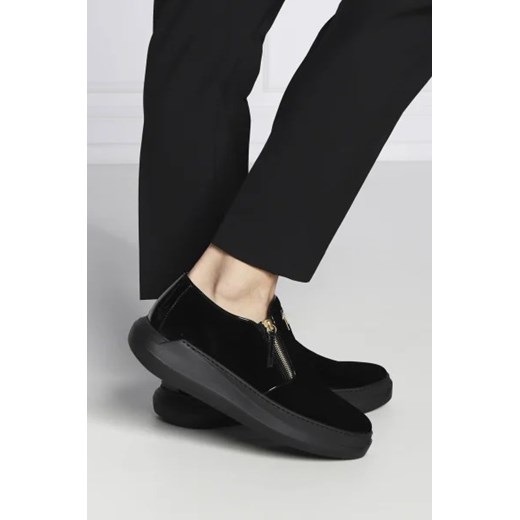 Giuseppe Zanotti Skórzane slip on Giuseppe Zanotti 45 okazyjna cena Gomez Fashion Store