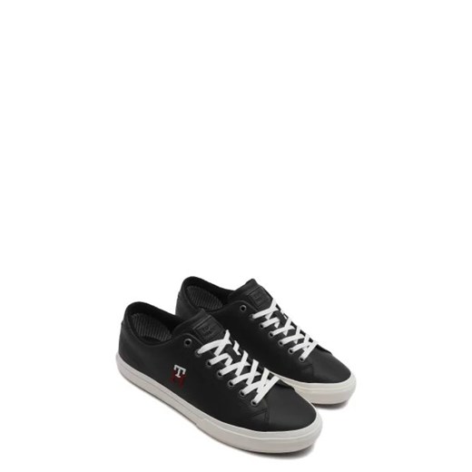 Tommy Hilfiger Skórzane sneakersy TH HI VULC STREET LOW LEATHER Tommy Hilfiger 42 okazja Gomez Fashion Store