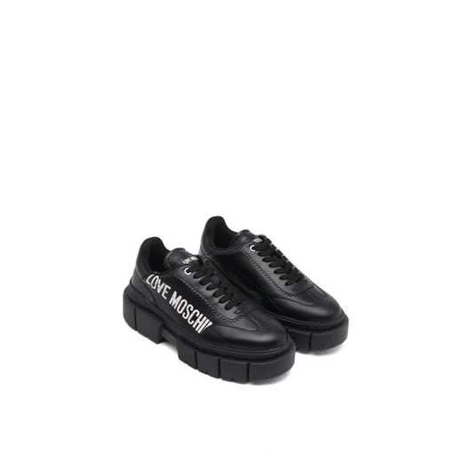 Buty sportowe damskie Love Moschino sneakersy skórzane