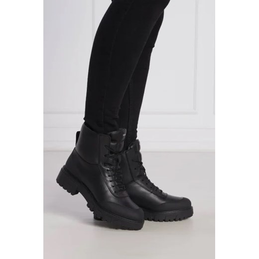 Workery damskie Hugo Boss z tworzywa sztucznego casual 