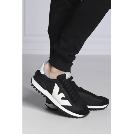 Buty sportowe męskie Emporio Armani z tworzywa sztucznego 