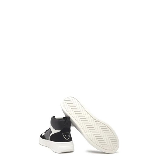 Buty sportowe męskie Armani Exchange wiązane z tkaniny