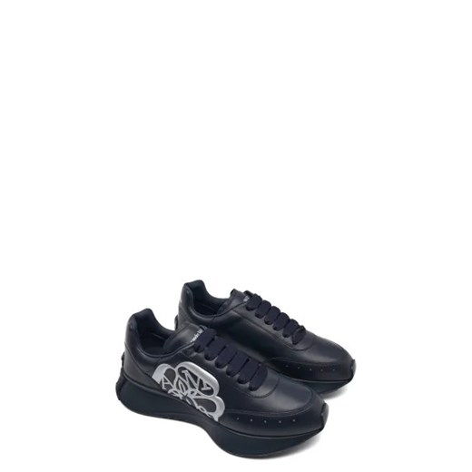 Alexander McQueen Skórzane sneakersy SPITINT 45 promocja Gomez Fashion Store