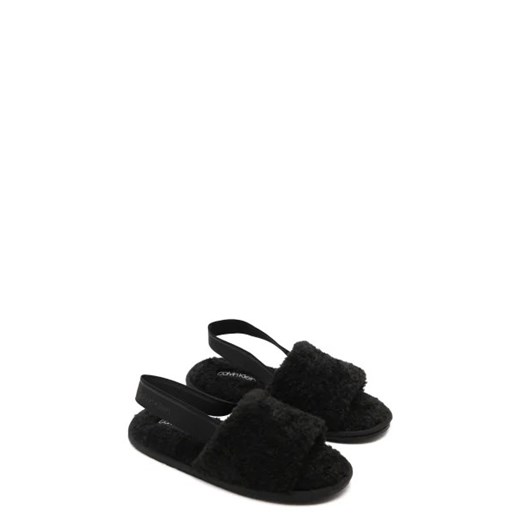 Kapcie damskie Calvin Klein casual na zimę