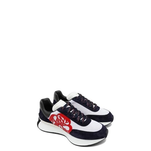 Alexander McQueen Skórzane sneakersy 43 promocja Gomez Fashion Store