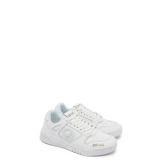Buty sportowe damskie Just Cavalli sneakersy skórzane