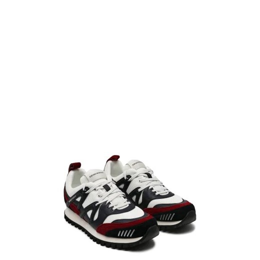Emporio Armani Sneakersy | z dodatkiem skóry Emporio Armani 43 Gomez Fashion Store okazja