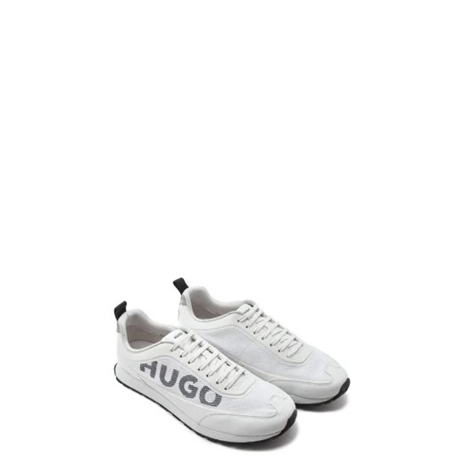 HUGO Sneakersy Icelin_Runn_mebl | z dodatkiem skóry 44 okazyjna cena Gomez Fashion Store