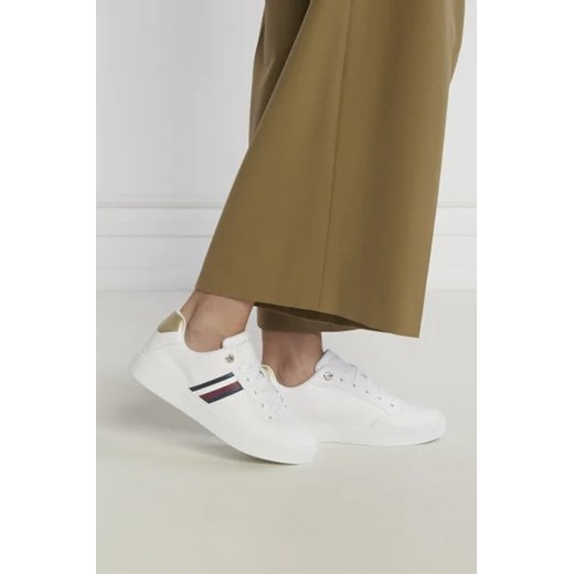 Tommy Hilfiger Skórzane sneakersy ELEVATED GLOBAL STRIPES Tommy Hilfiger 39 Gomez Fashion Store