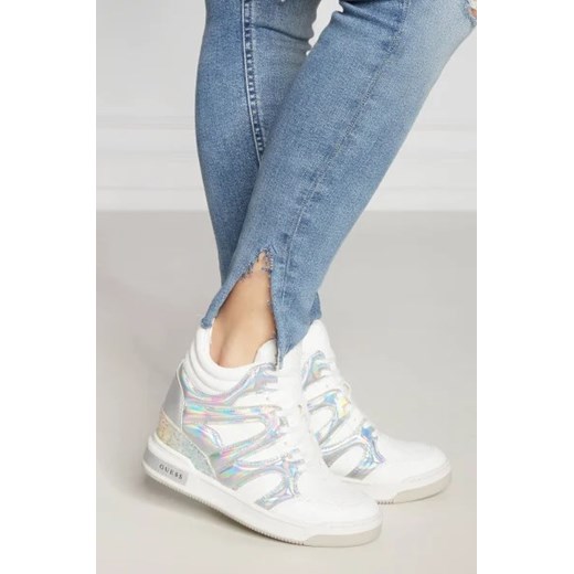 Buty sportowe damskie Guess sneakersy z tkaniny