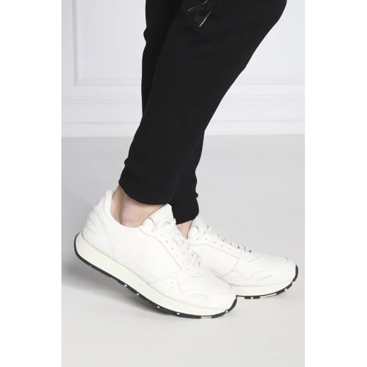 Emporio Armani Skórzane sneakersy Emporio Armani 42 okazyjna cena Gomez Fashion Store