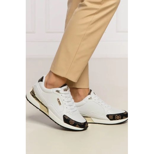 Buty sportowe damskie Guess sneakersy z tkaniny