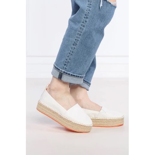 CALVIN KLEIN JEANS Espadryle FLATFORM 39 wyprzedaż Gomez Fashion Store