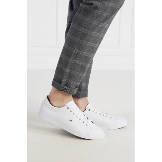 Tommy Hilfiger Trampki ESSENTIAL SN | z dodatkiem skóry Tommy Hilfiger 44 promocja Gomez Fashion Store