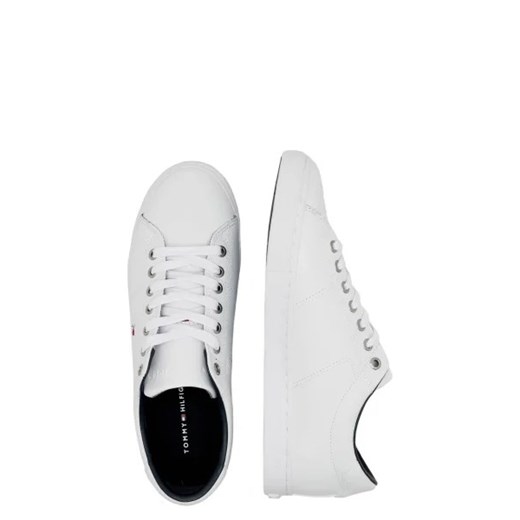 Tommy Hilfiger Trampki ESSENTIAL SN | z dodatkiem skóry Tommy Hilfiger 43 promocja Gomez Fashion Store