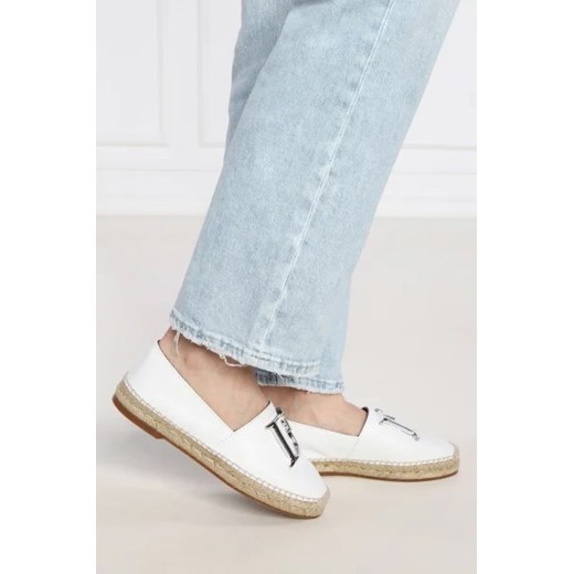 Dsquared2 Skórzane espadryle Dsquared2 36 Gomez Fashion Store wyprzedaż