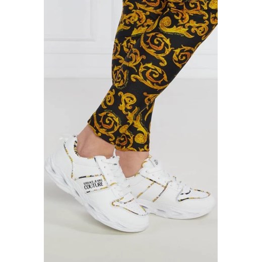 Versace Jeans Couture Skórzane sneakersy 38 okazyjna cena Gomez Fashion Store