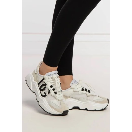 Buty sportowe damskie Dolce & Gabbana sneakersy z tworzywa sztucznego