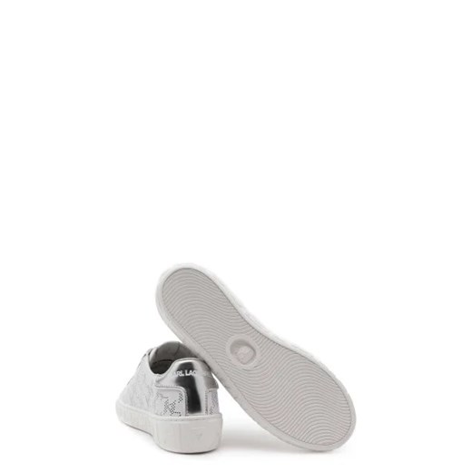 Karl Lagerfeld Skórzane trampki KUPSOLE III Mono Perf Logo Karl Lagerfeld 40 Gomez Fashion Store